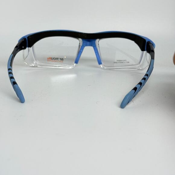 ARMOURX Eyeglasses Frames Full Rim Navy Columbia Blue H19583 - Picture 3 of 7